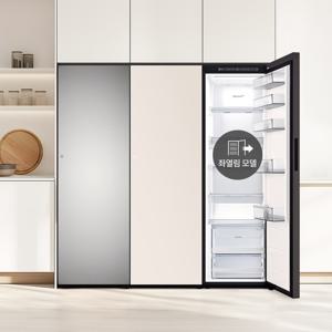 [렌탈](구독/관리) 으뜸효율 컨버터블 오브제컬렉션 김치냉장고 Z324SS7S