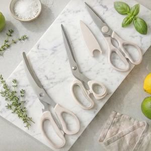 1+1+1 용도에 맞게 나눠 쓰는 주방가위 3종세트 (고기가위, 김치가위,다용도가위)