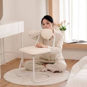 클로이 인테리어 디자인 가죽 화장대 스툴 의자 4colors