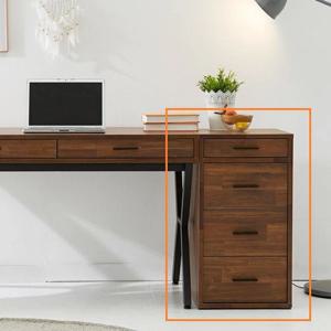 내구성좋은 LPM마감 철제손잡이 볼레일4단 서랍장(400 4컬러)