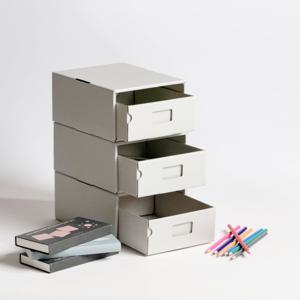 소형 모듈 책상 정리서랍 아파트정리함 종이가구 데스크오거나이저 수납박스