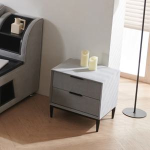 H9 아쿠아패브릭 모던협탁 2단 미니협탁 안방 침대서랍장