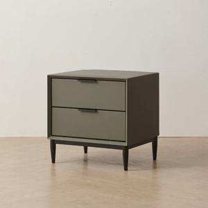 H9 모던 가죽협탁 2단 미니협탁 안방 침대서랍장
