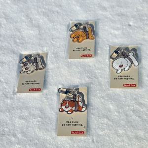 붕어빵 액막이 고양이 강아지 명태 인형 키링 8종 액땜 행운 소품 새차 신차 첫차 무사기원