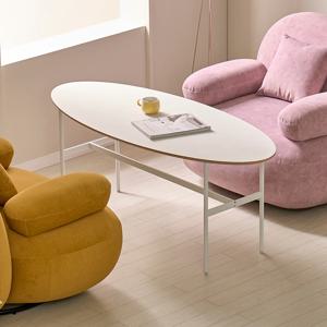 브리에 높은 쇼파테이블 HPM 거실탁자 서핑보드 거실테이블