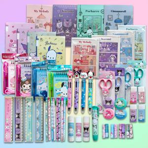 NEW 시나모롤 쿠로미 포차코 마이멜로디 학용품 문구 선물 세트 정품구성 입학 새학기