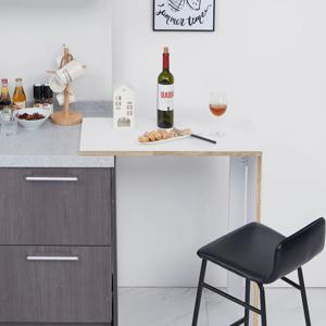 접이식 아일랜드 식탁 반딱테이블 화이트 소형