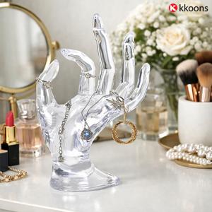 손마네킹 아크릴 럭셔리 오브제 반지걸이 반지 꽂이 보관 홀더