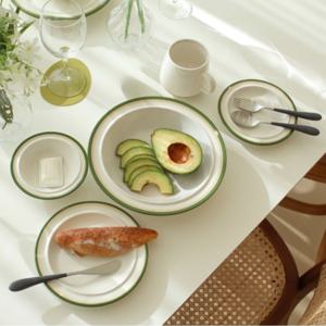 메이플 2인 홈세트 18p 한식 양식 그릇세트 코지컬러