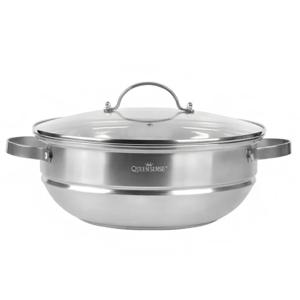 퀸센스 IH 인덕션겸용 찜기 멀티 파티웍 32cm