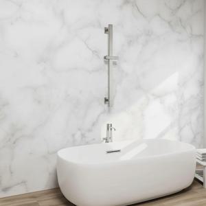 슬라이드바 사각 샤워기 거치대 홀더 무광 SUS304