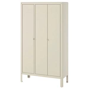 KOLBJORN 콜비에른 3문 수납장 90x161cm 옷장캐비넷 철제캐비닛 대형수납장