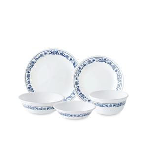 올드타운블루 1인 5P 원형 홈세트