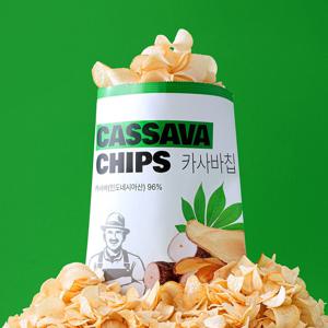 카사바칩 대용량 190g