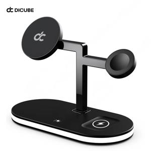 트리 맥세이프 충전기 3in1 갤럭시 워치 호환 무선 충전기 15W