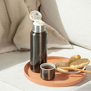 크롬 텀블러 보온 보냉 물병 휴대용 스텐 컵 2중