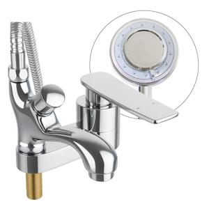 투홀 세면대 수전 샤워기 겸용 고급형 전국설치 가능