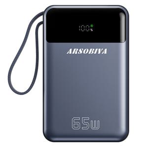 65W 초고속 충전 보조배터리 20000mAh PD PPS 노트북 초고속 충전