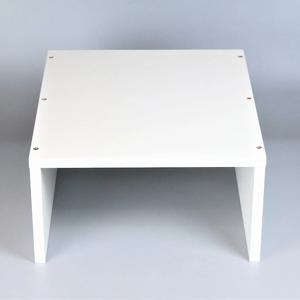 ㄷ자 인서트 선반 이케아 칼락스 책장 수납장 호환 (화이트)