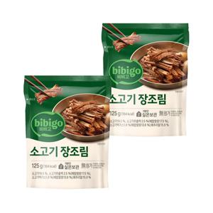 비비고 소고기 장조림 125g*2개