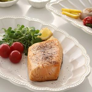 프랑스 미뉴엣 테이블웨어 빈티지 시리즈 단품 접시 도자기그릇 (타원접시 31cm)