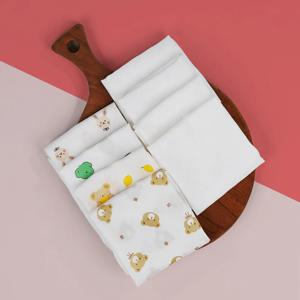 밤부 대나무 손수건 8종 선물 세트