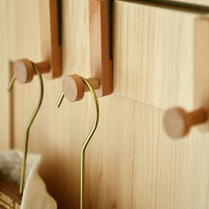 원목 다용도 도어후크 행거 문걸이 옷걸이 도어행거 가방 모자 걸이