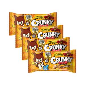 크런키 데빌 피넛프레첼볼 52g x4개