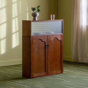 [리퍼] 셀린 원목 파티션 03 수납장