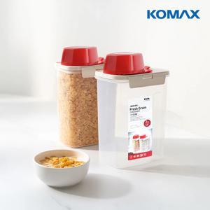 바이오킵스 신선잡곡통 2kg 계량컵 포함