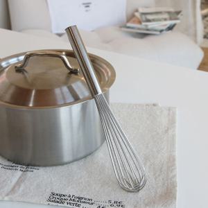 일본 시모무라 스테인리스 슬림 거품기 머랭 휘핑 미니 거품기