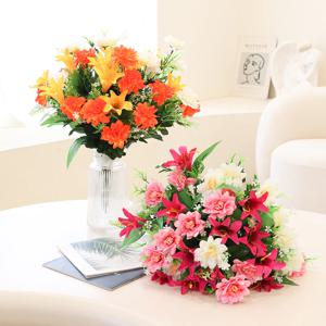 성묘 조화 산소꽃 장미 부케 꽃다발 루미데이지 조화세트