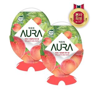 아우라 빅에그 복숭아 440ml x2개