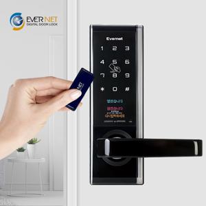 무타공 디지털도어락 EN950 현관문도어락 현관도어락 번호키 카드키