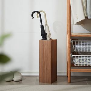 우드 사각 우산꽂이 호텔 카페 인테리어 장마 현관 신발장 장우산 원목 나무