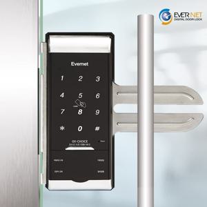 에버넷 초이스글라스 유리문 도어락 강화도어 번호키 단문형 양문형 상가 사무실 가게