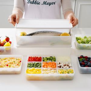 냉동용기 스노우화이트 밀폐용기 비기너 6개세트