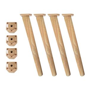 DIY 가구 식탁 테이블 원목 다리 300mm