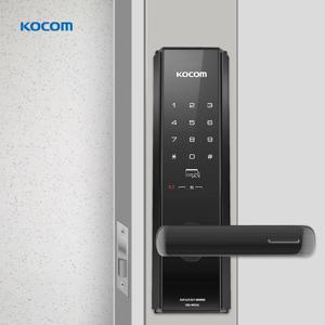 코콤 NH330 현관 무타공 도어락 손잡이 디지털 도어락 터치식 방화문 번호키 교체 설치