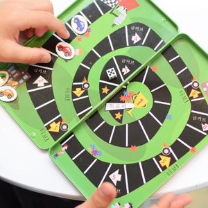 퍼플카우 자석 카레이스 보드게임 2인 10-15분 주사위 경주