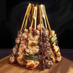 수제 닭꼬치 10꼬치 (총 250g) _5종 명물 대구서문시장 줄서는맛집