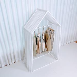 심플룸 집모양 유아 아기 행거