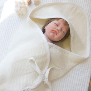 신생아 아기 순면 여름 겉싸개 여름이불 패드 겸용