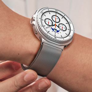 애플워치/갤럭시워치 10 9 8 7 6 SE2 메탈 스트랩 밀레니즈 루프 밴드 시계줄