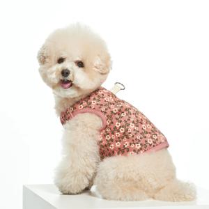 기모 하네스 골덴 패딩 조끼 3colors 강아지 겨울옷 (S~3XL)