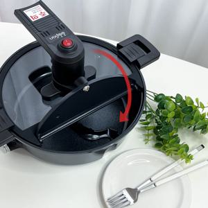 자동회전냄비 인덕션 세라믹 돌아가는 통돌이 롤링팬