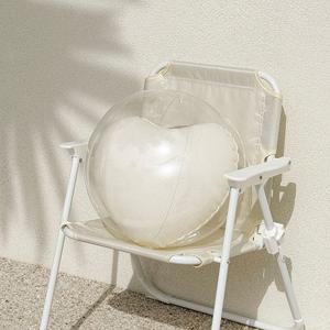 투명 하트 비치볼 물놀이용품 러비볼