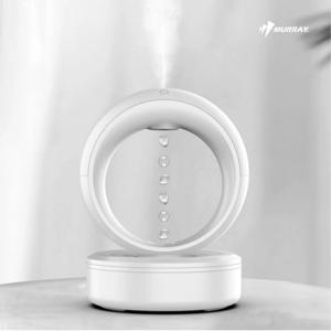 무중력 물멍 가습기 LED 무드등 기능 포함