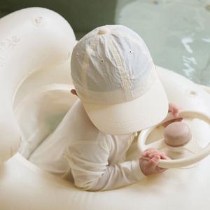 유아 허그 스윔캡 여름 모자 물놀이 수영 캡모자 (S/M)