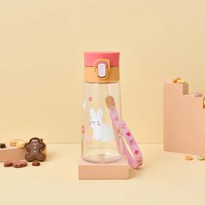 마시기편한 원터치 스트랩 트라이탄 텀블러 470ml